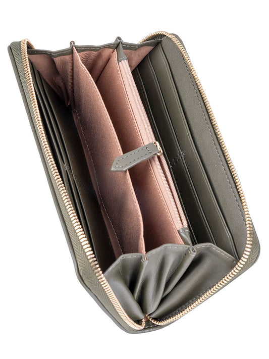 Polo Monticello Zip Around Purse - Alpine