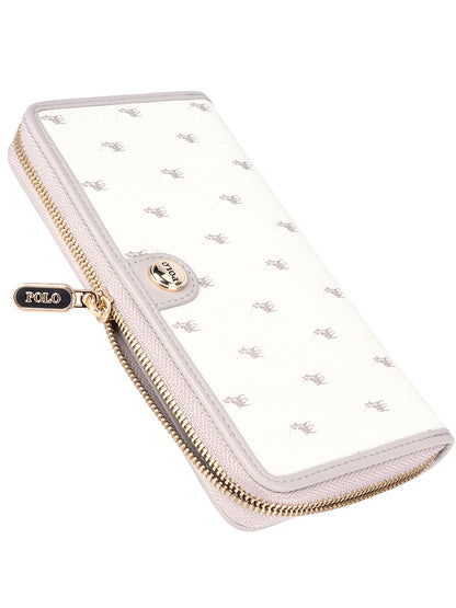 Polo Monticello Zip Around Purse - Grey