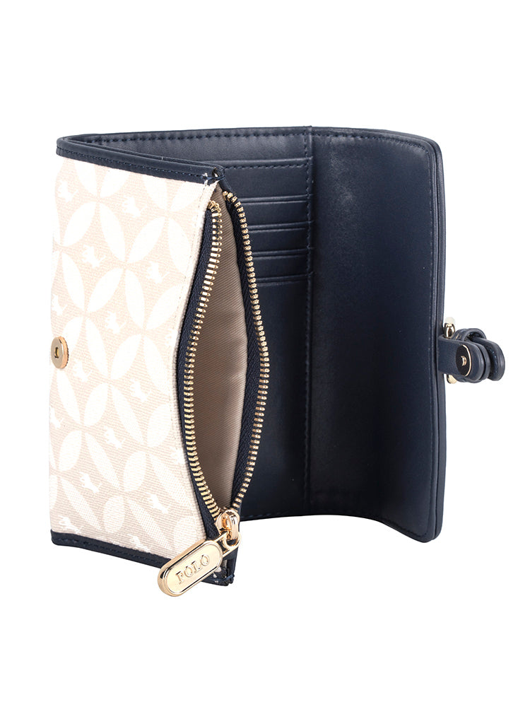 Polo Porter Compact Trifold Leather Purse