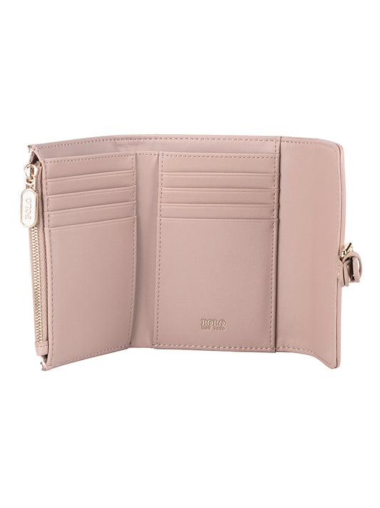 Polo Porter Compact Trifold Leather Purse