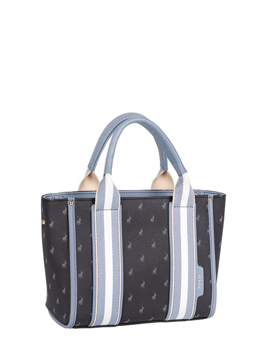 Polo Sicily Small Crossbody Shopper - Black