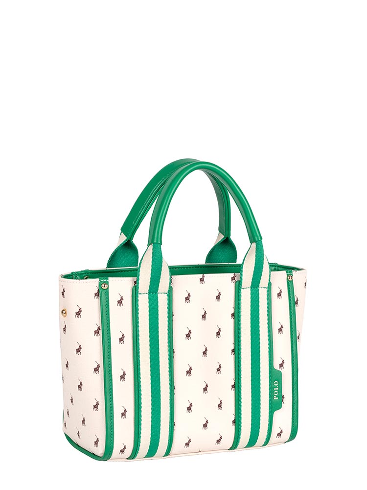 Polo Sicily Small Crossbody Shopper - Green