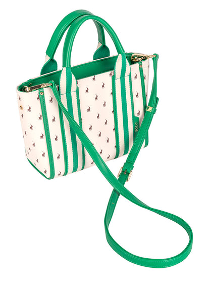 Polo Sicily Small Crossbody Shopper - Green