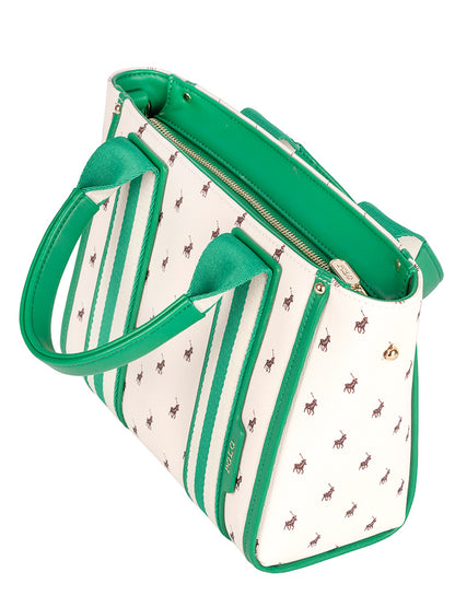 Polo Sicily Small Crossbody Shopper - Green