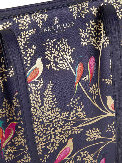 Sara Miller Playing Birds Large Tote