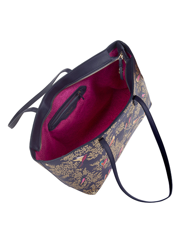 Sara Miller Playing Birds Large Tote