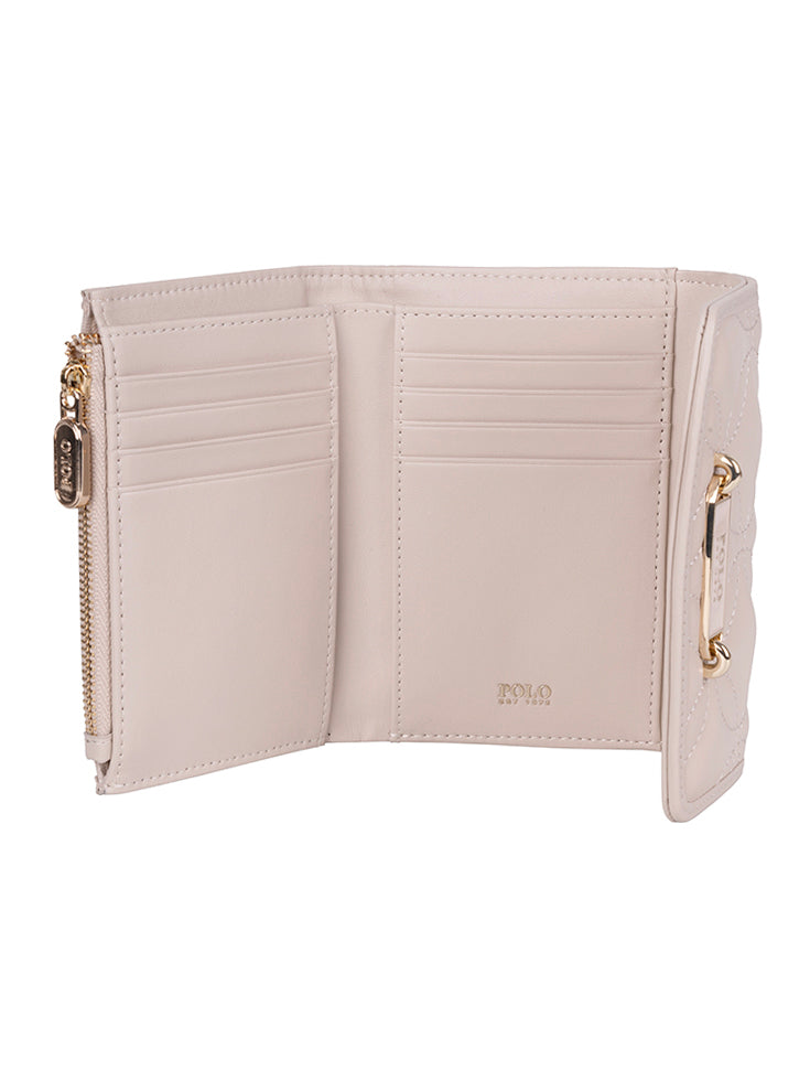 Polo Madison Compact Trifold Purse - Cashmere