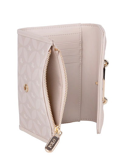 Polo Madison Compact Trifold Purse - Cashmere