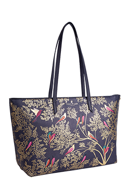 Sara Miller Playing Birds Large Tote
