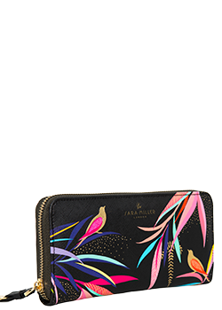 Sara Miller Bamboo Zip Around Purse