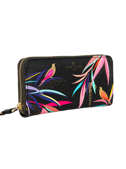 Sara Miller Bamboo Zip Around Purse