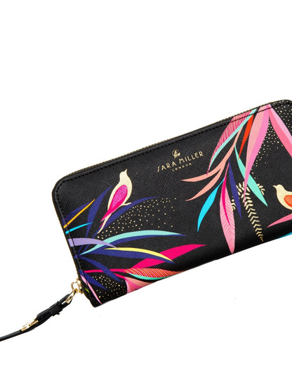 Sara Miller Bamboo Zip Around Purse