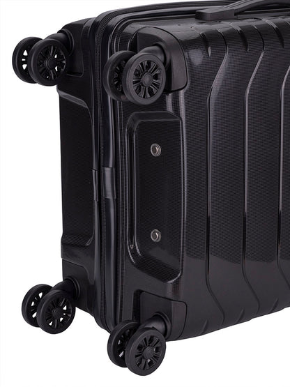 Voyager Cabana 4 Wheel Carry On Trolley Case