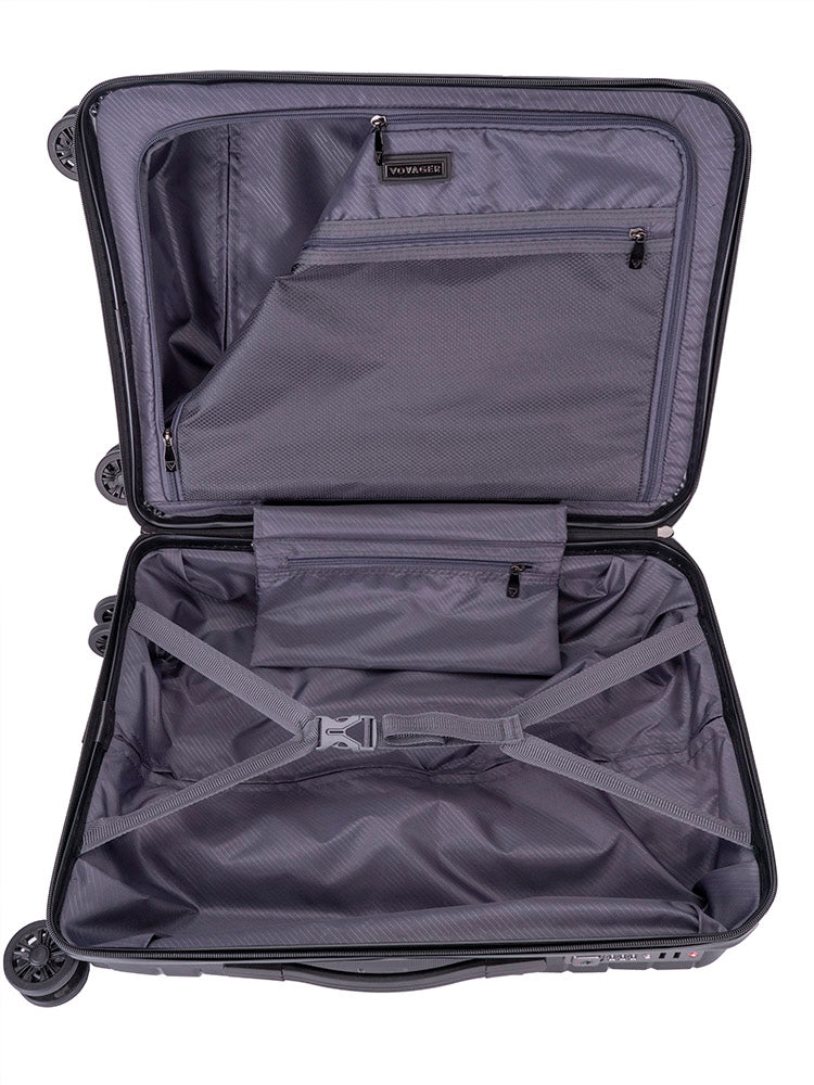 Voyager Cabana 4 Wheel Carry On Trolley Case