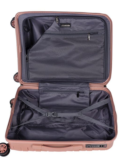 Voyager Cabana 4 Wheel Carry On Trolley Case