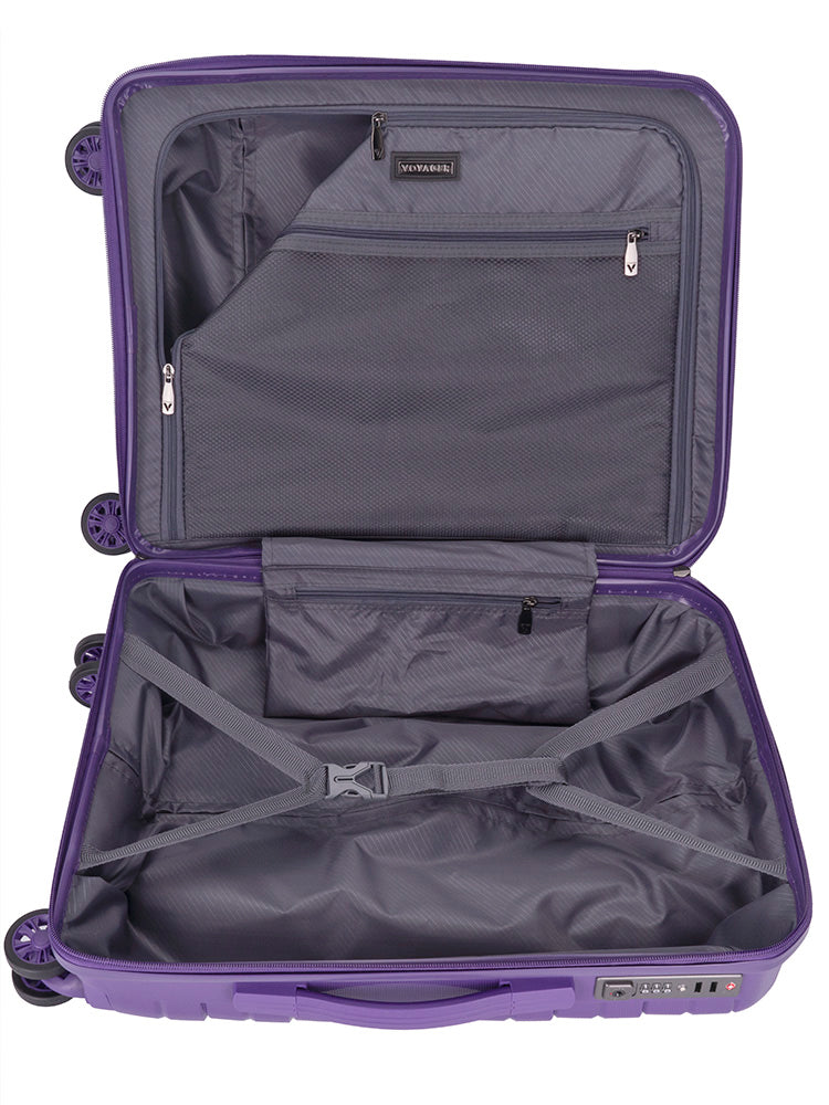 Voyager Cabana 4 Wheel Carry On Trolley Case