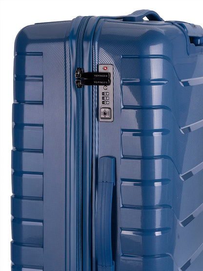 Voyager Cabana Large 4 Wheel Trolley Case