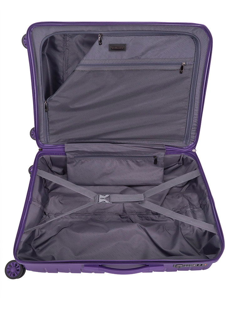Voyager Cabana Medium 4 Wheel Trolley Case