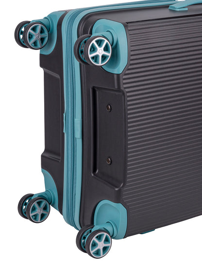 Voyager Traveler Medium 4 Wheel Trolley Case