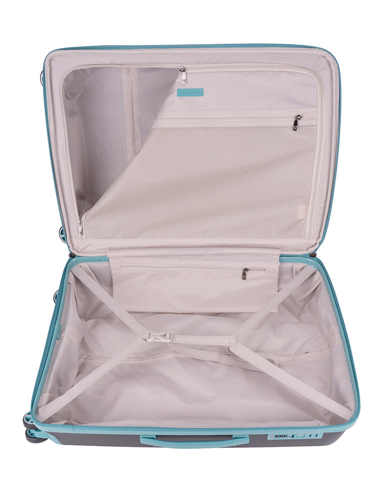 Voyager Traveler Medium 4 Wheel Trolley Case