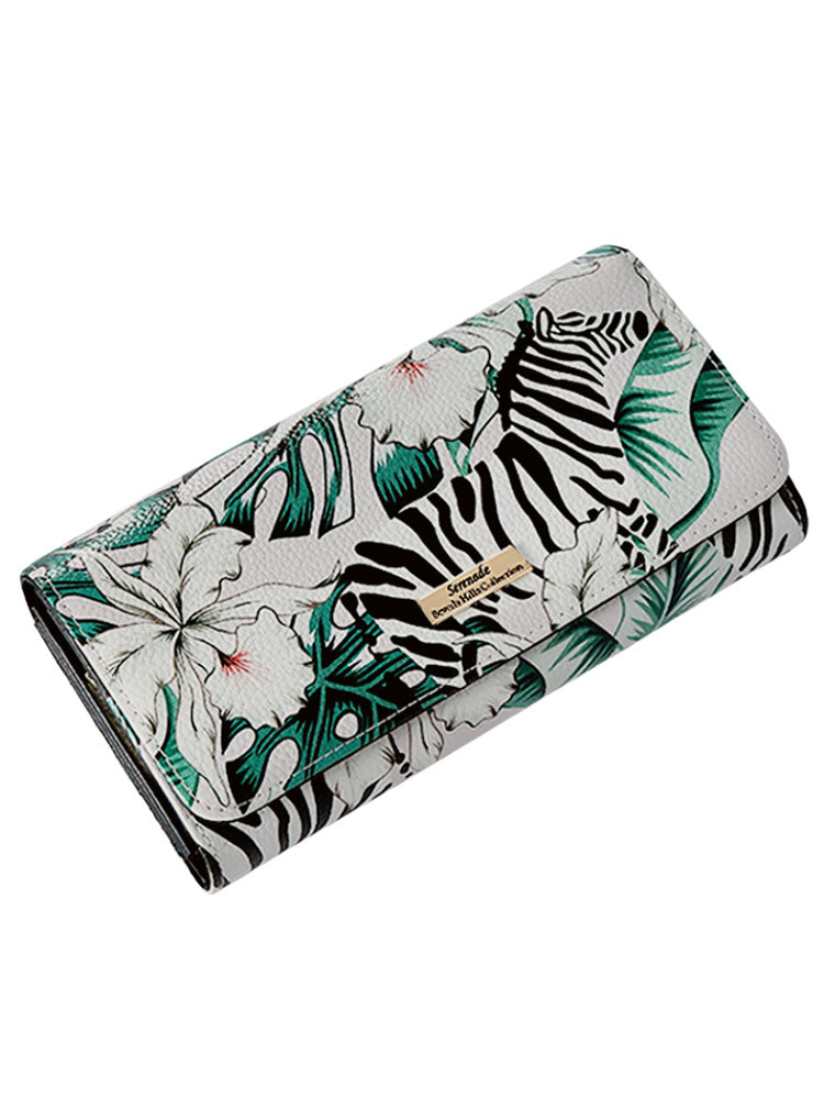 Serenade Zebra Large Purse