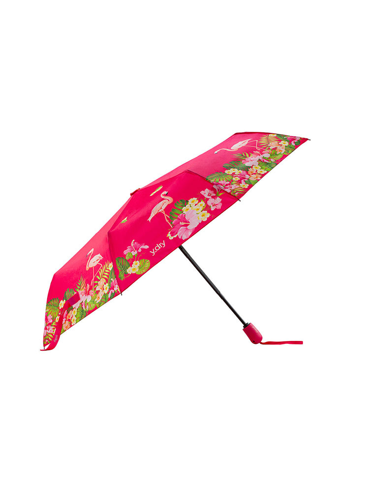 Y-Dry Flamingo Compact Umbrella