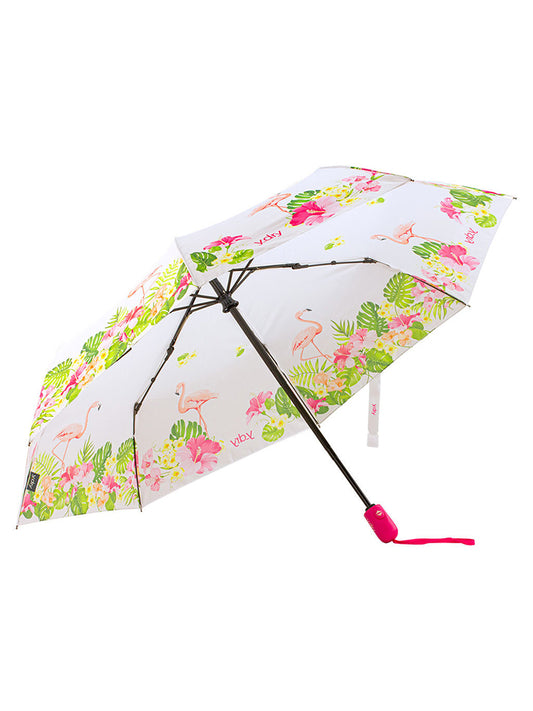 Y-Dry Flamingo Compact Umbrella